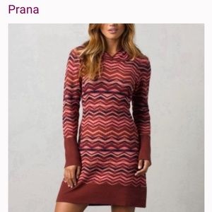 prana Meryl Sweater Dress Blue Size XL